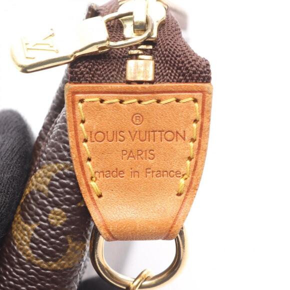 LOUIS VUITTON Brown Monogram Leather Mini Bag - Picture 4 of 7